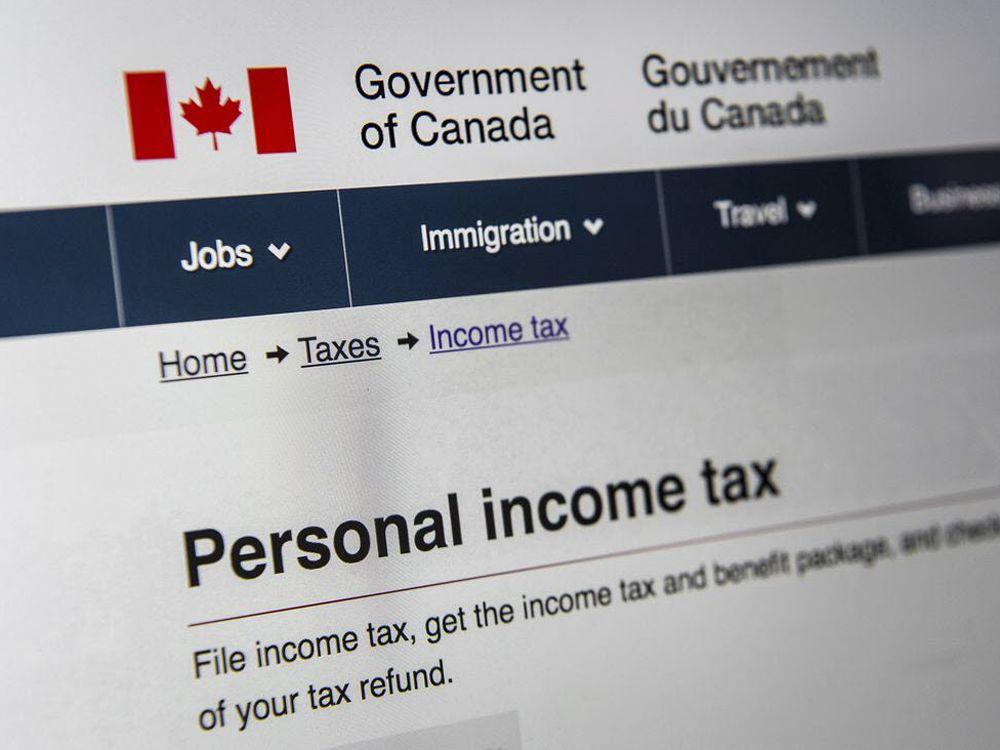 T1 General - personal income tax filing in Canada